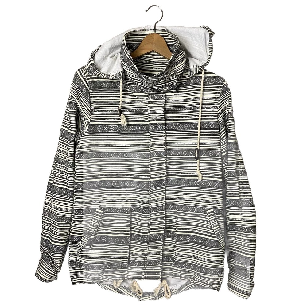 Anthropologie Capulet Women's S Fieldwalk Anorak Hooded Jacket Southwest Print